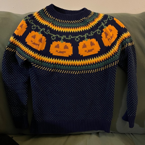 Give ‘em pumpkin ModCloth Halloween sweater - Picture 2 of 3